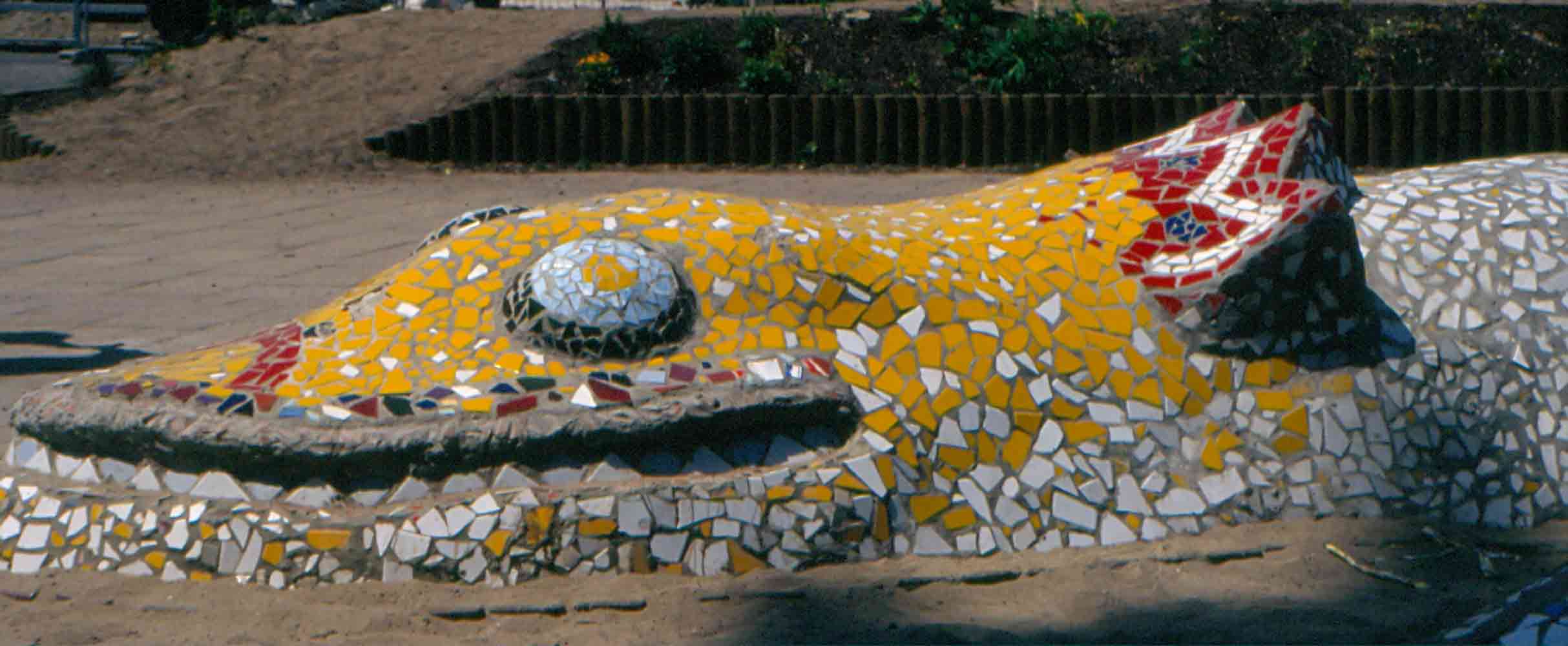 Mosaikskulptur Fabeltier