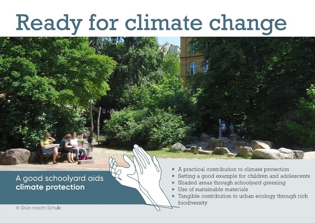 Card “Ready for climate change“ 