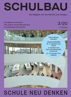 Beitrag Manfred Dietzen in „SCHULBAU Das Magazin von der Kita bis zum Campus 3-2020