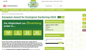 Screenshot Website www.naturimgarten.at