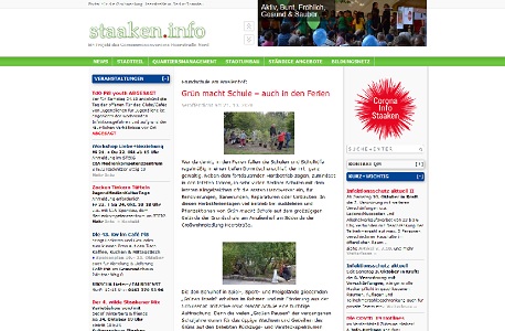 staaken.info - Grundschule am Amalienhof: Grün macht Schule – auch in den Ferien